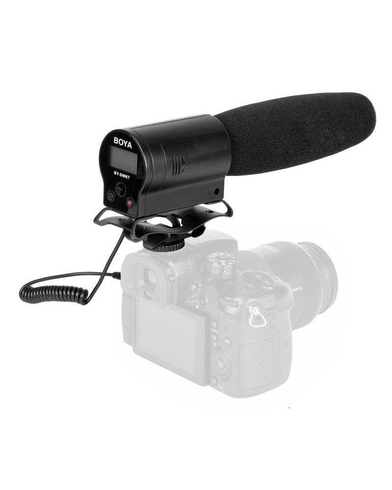 BOYA BY-DMR7 Shotgun Condenser Microphone Broadcast