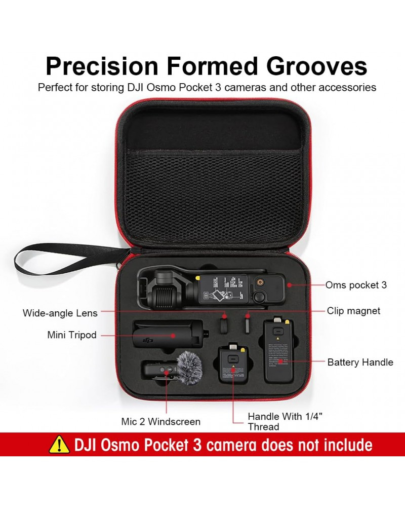 DJI OSMO Pocket 3 Camera Storage Bag with Hand Strap