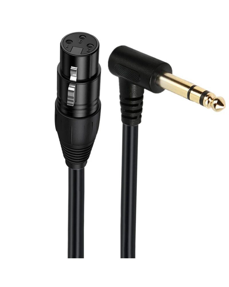 6.35mm (1/4 inch) TRS Male to 3-Pin XLR Female Balanced Interconnect Cable