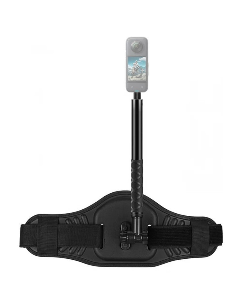 PULUZ Waist Belt Mount Strap with Selfie Stick Monopod for osmo insta360 x3 x2 x1 camera and GoPro 12/11/10/9