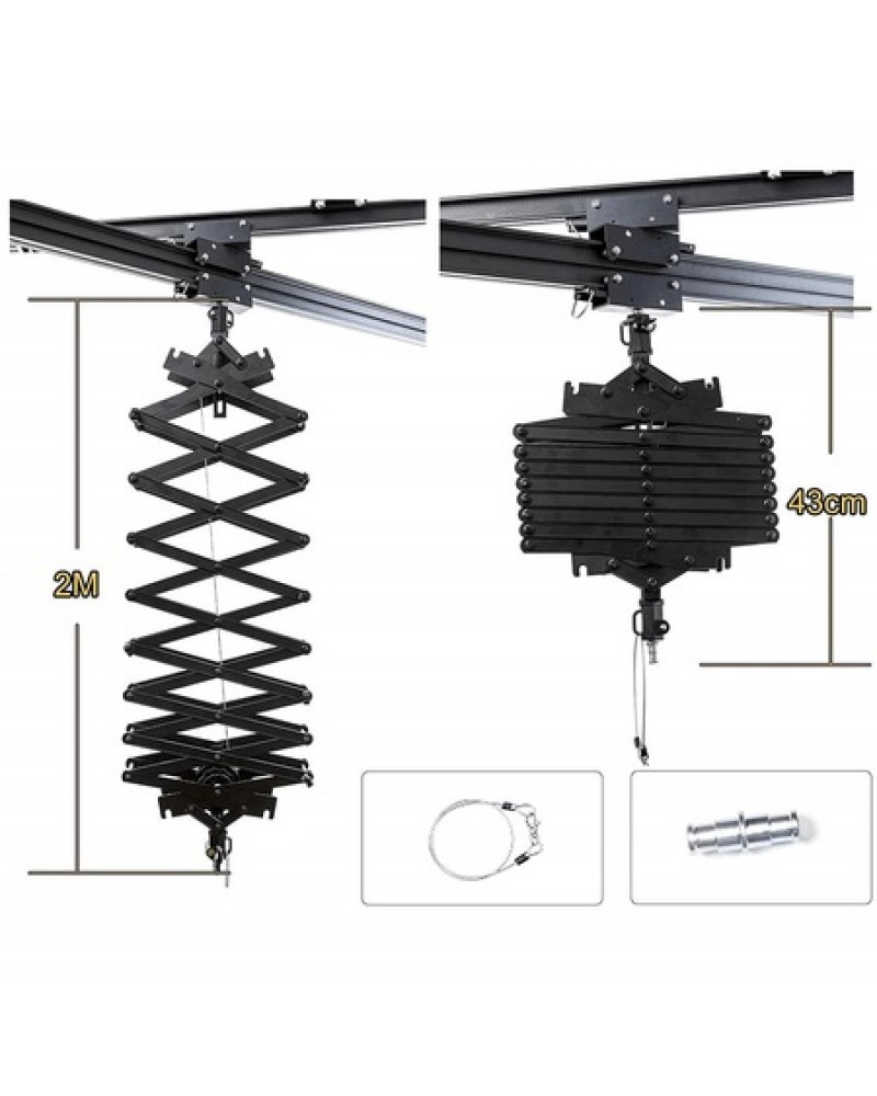 NiceFoto S-14 Studio Space Saving Ceiling Rail System