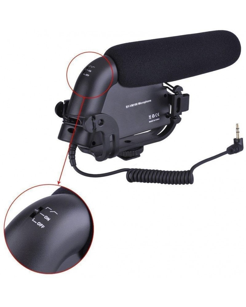 Boya BY-VM190 Shotgun Microphone