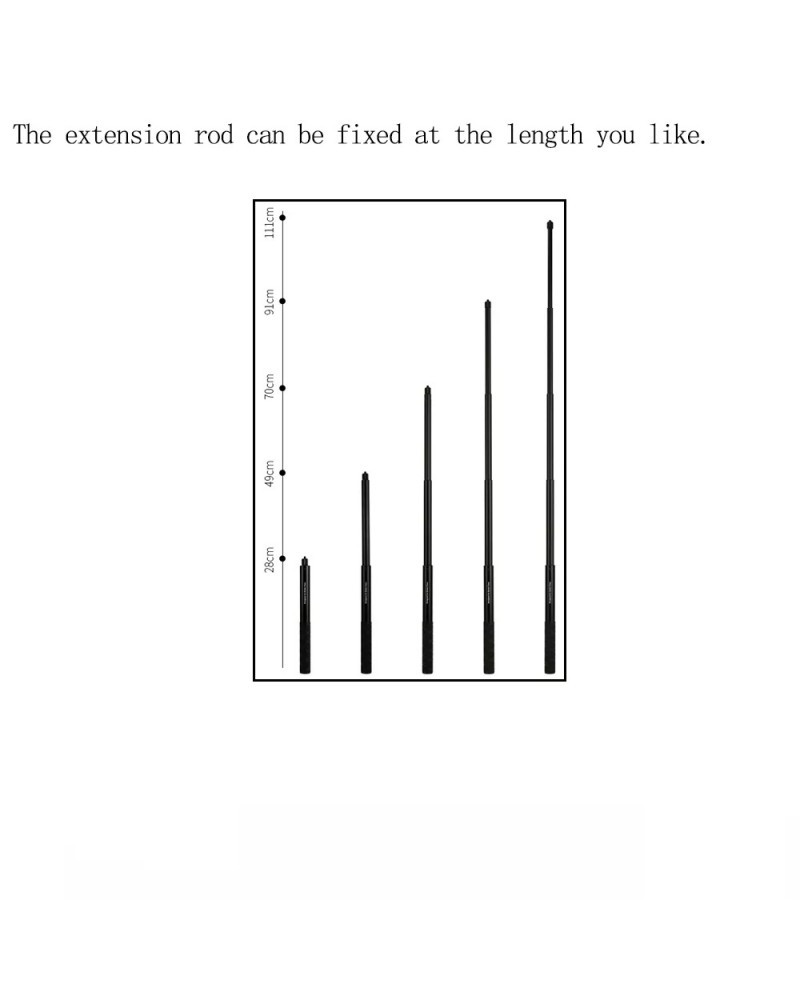 SM01-U Motorcycle Bike Camera Holder Handlebar Bracket Stand For Insta360 X3 & GoPro DJI YI Invisible Selfie Stick Accessory