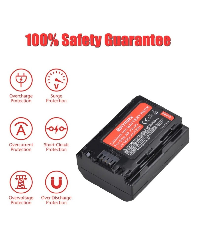NP-FZ100 Rechargeable Lithium-Ion Battery (2650mAh)