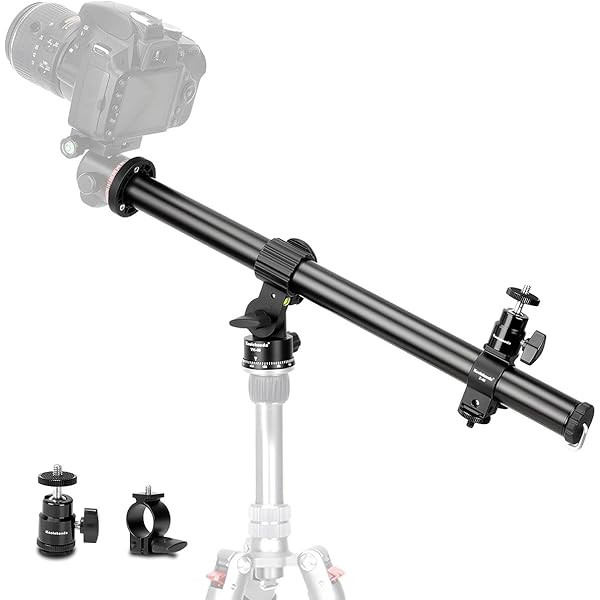 36.6inch Tripod Extension Rod Boom Arm for Tripod with Quick Release Plate