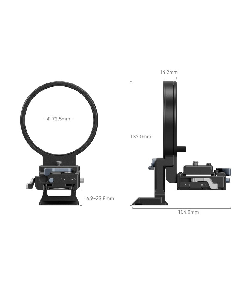 SmallRig Rotatable Horizontal-to-Vertical Mount Plate Kit for Nikon Z Series Z5 / Z6 / Z7 / Z6II / Z7II / Z8