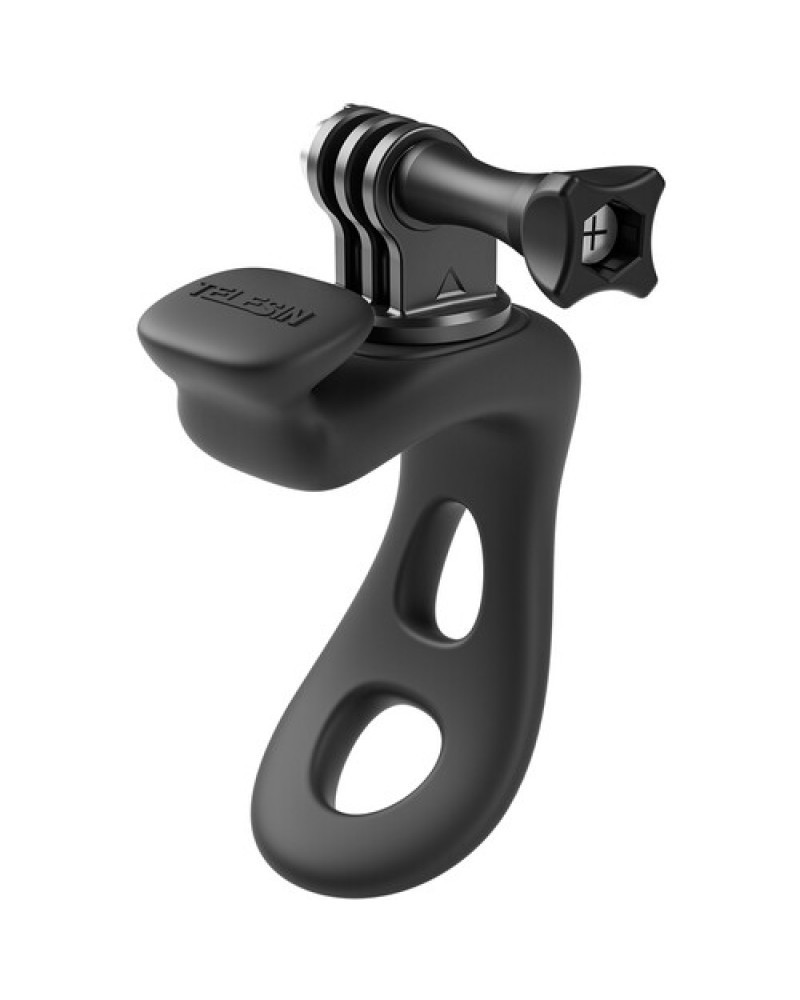 TELESIN Rubber Handlebar Mount for Action Cameras (Black)