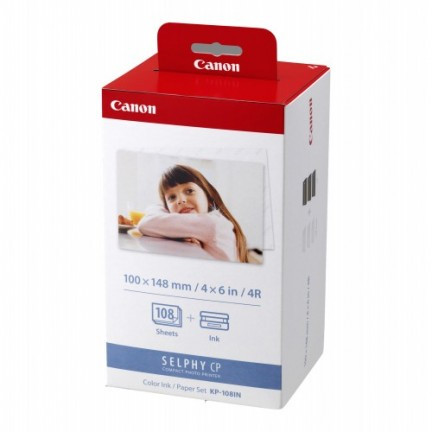 ورق طابعة صور كانون KP-108IN للكانون سيلفي