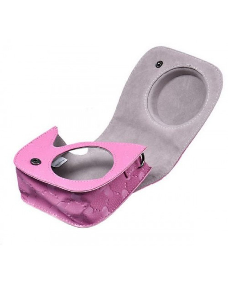 حقيبة جميلة وذات الوان رائعة لكاميرات فوجي الفوية ميني 8 - لون وردي